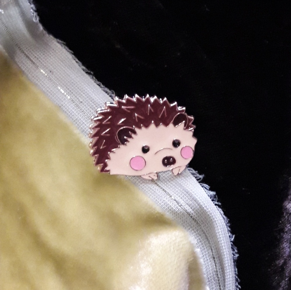 Must Bundle Cute Hedgehog Enamel Pin
